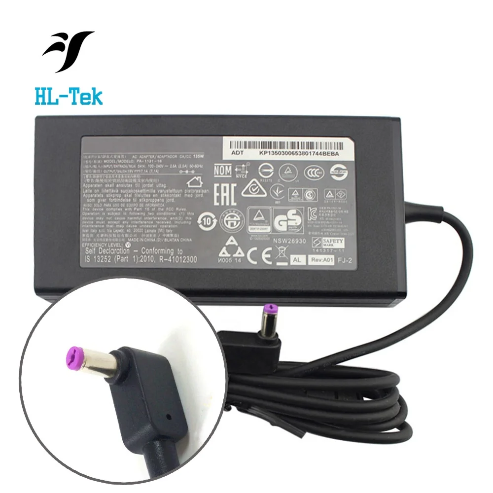 New Genuine Acer Aspire ADP-135KB T Laptop Ac Adapter Charger Cord 135W VN7-591 