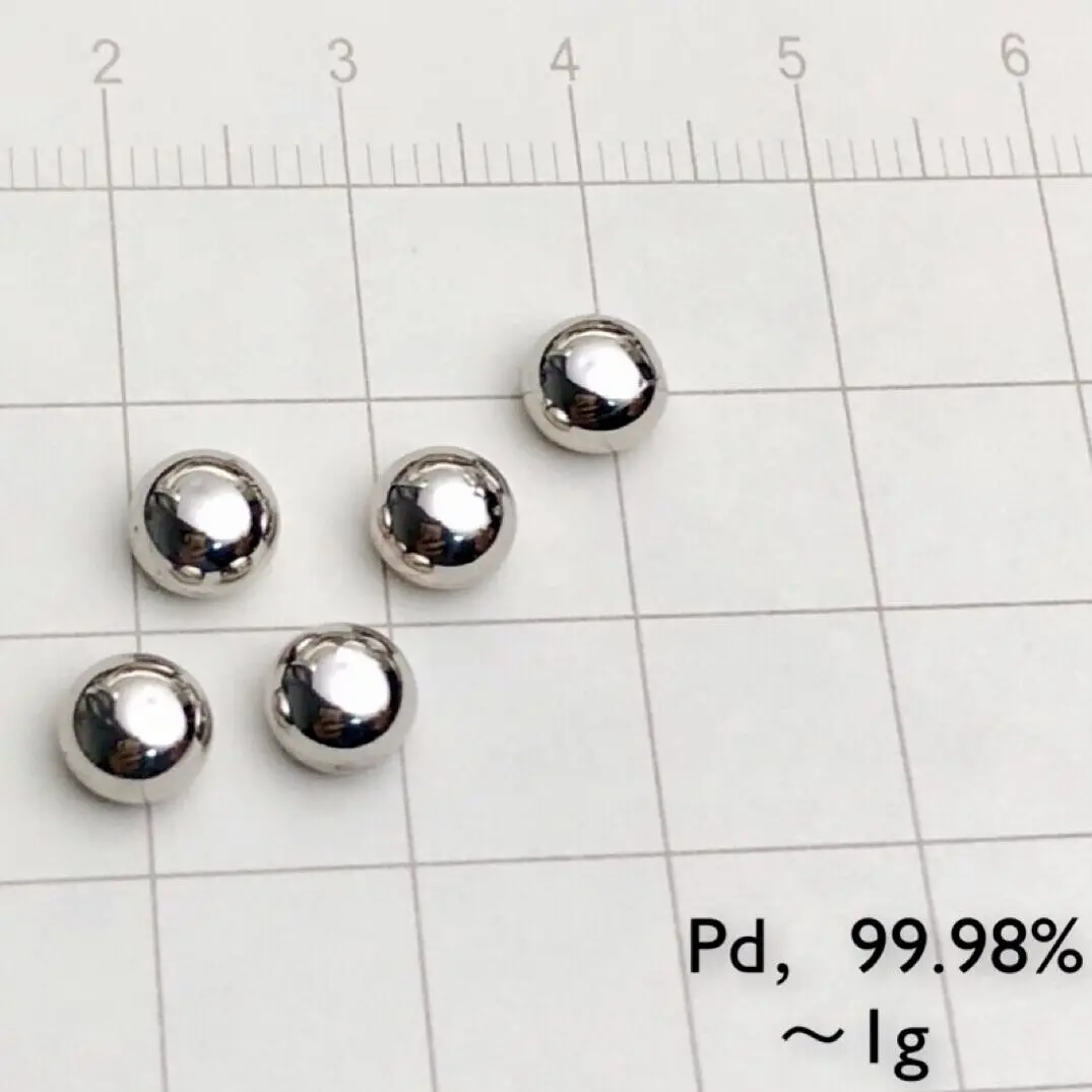 Mini Very Precious Metal Elements 1g Set: Ruthenium, Rhodium