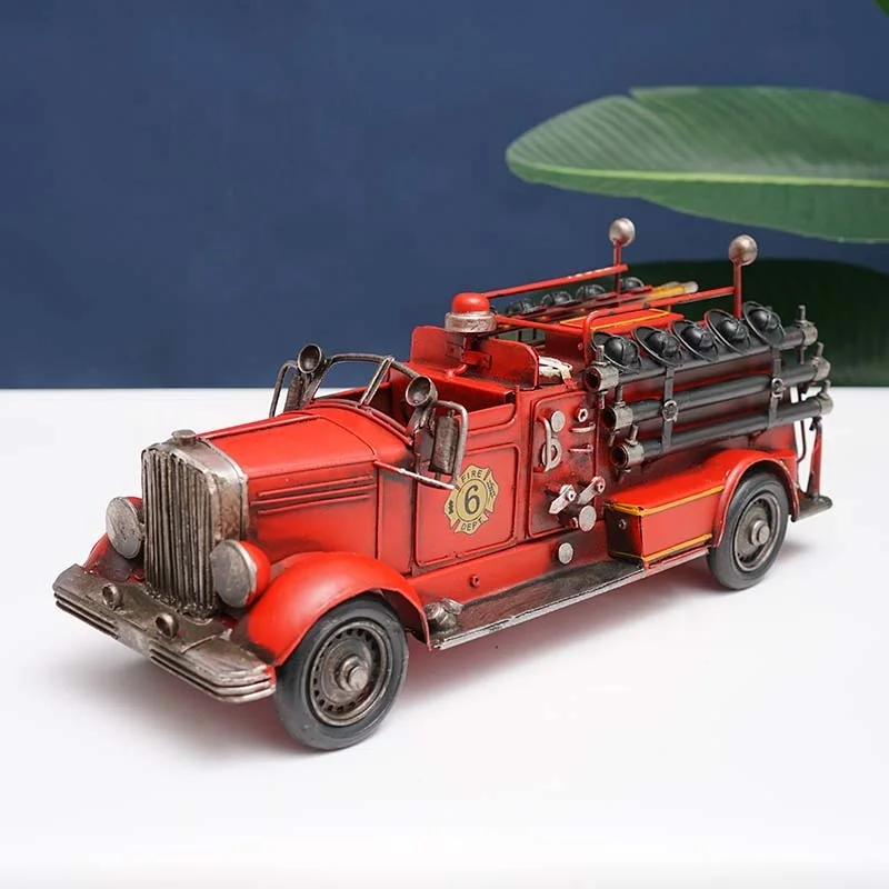 Antique fire truck toy online