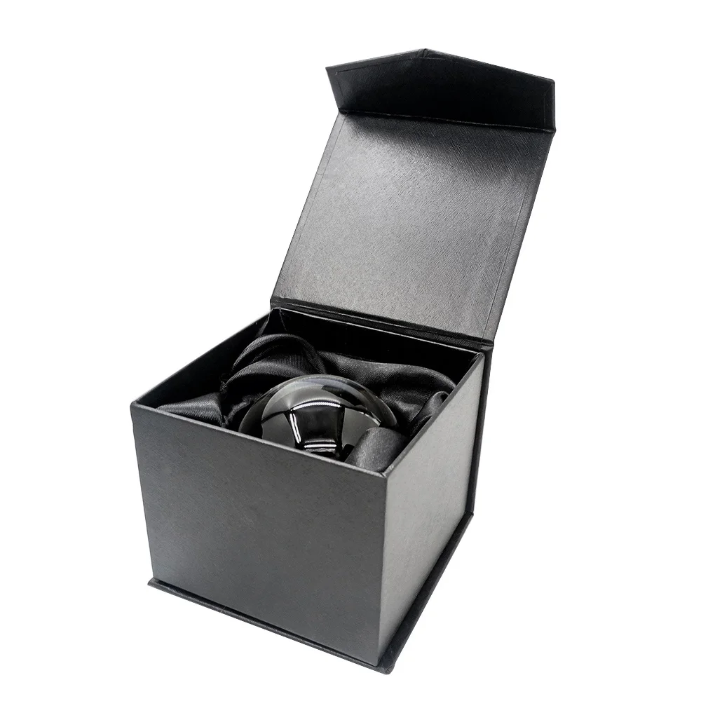 Crystal Glass Dome Magnifier Paperweight Glide Magnifying Sphere Lens