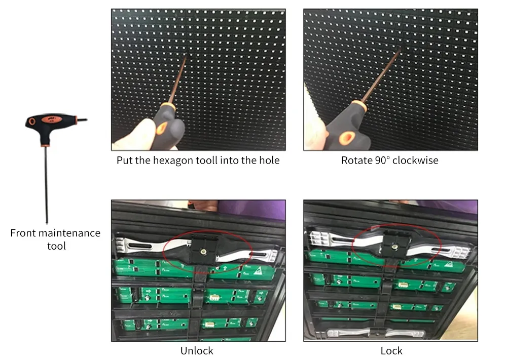 250*250mm LED Display Module