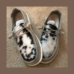 Wholesale RTS Blank Solid Color Holly Lightweight Women Furry Shoes Gypsy Jazz Boat Shoes