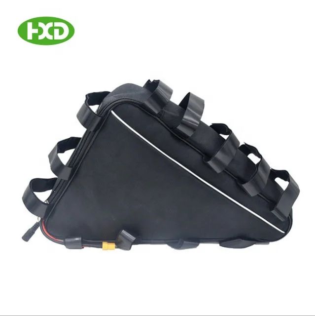 60V 24Ah Factory Made Triangle Lithium Ion Battery Pack Electric Bike with Removable Battery Electric Bike Battery