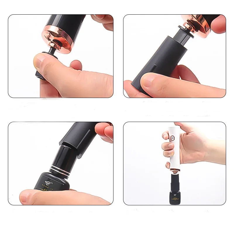 Private Label USB Rechargeable Portable Vortex Lash Extension Glue