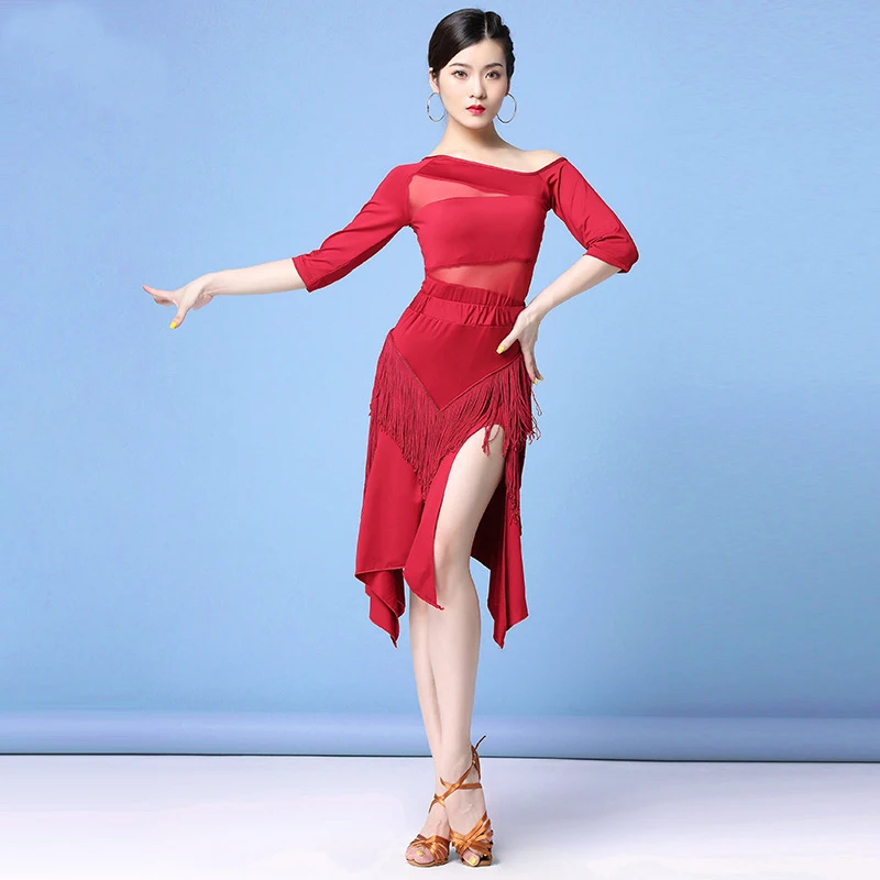 Samba Robe Pour Danser La Salsa Robe Charleston Costume De Danse