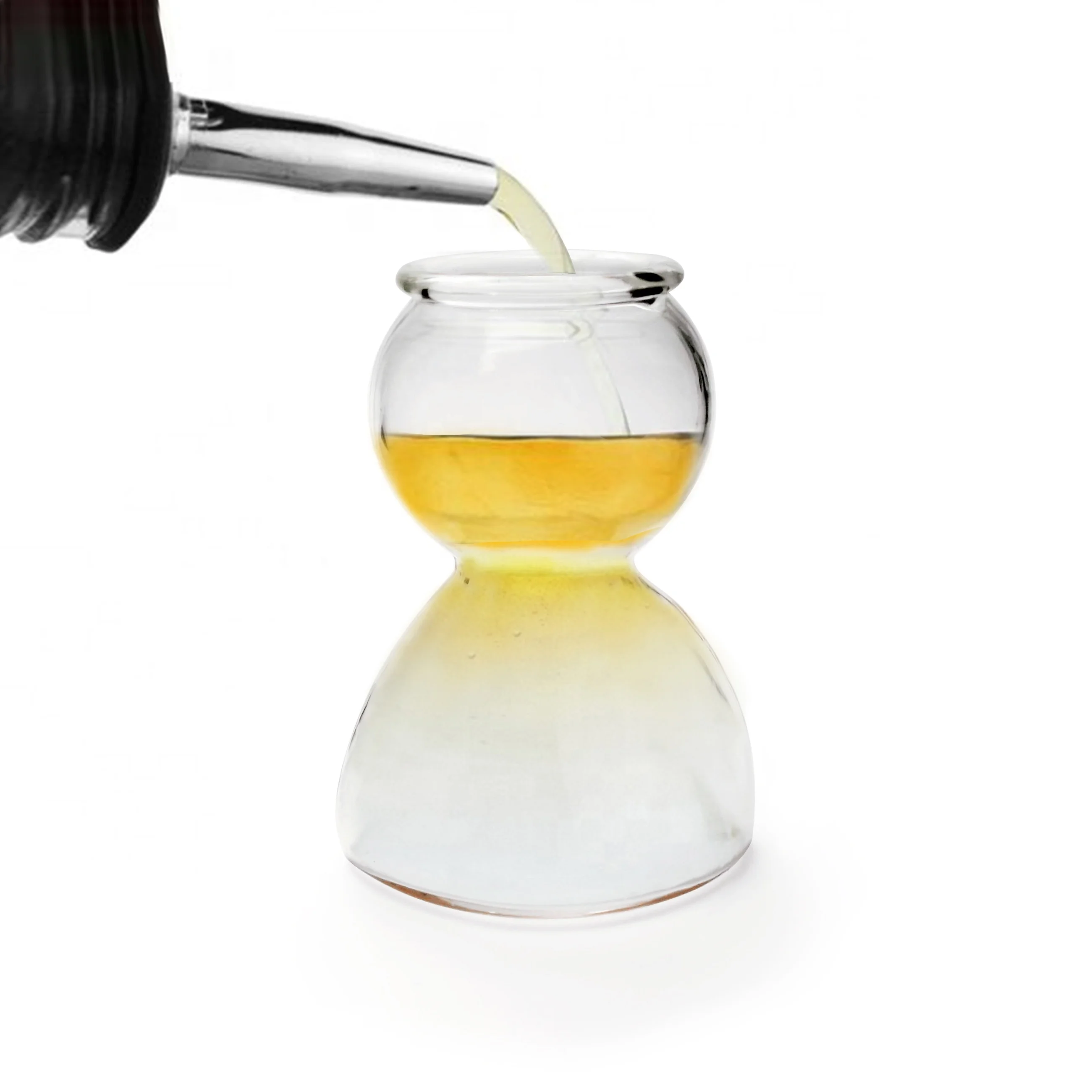 Wholesale Double Bubble Layered shot glass Custom logo