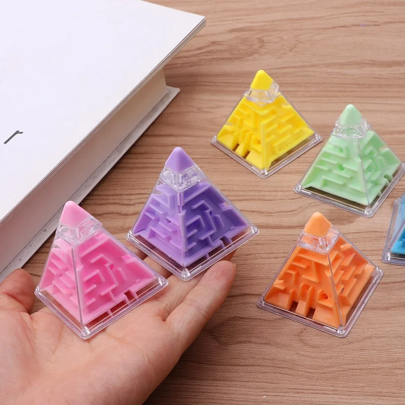Boule Labyrinthe 3D – Puzzle De Gravité En Plastique – Jeu De Concentration Et Coordination Enfant