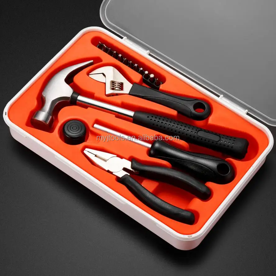 Household 17pcs Plier Wrench Screwdriver Set Box Household Hand Tool ...