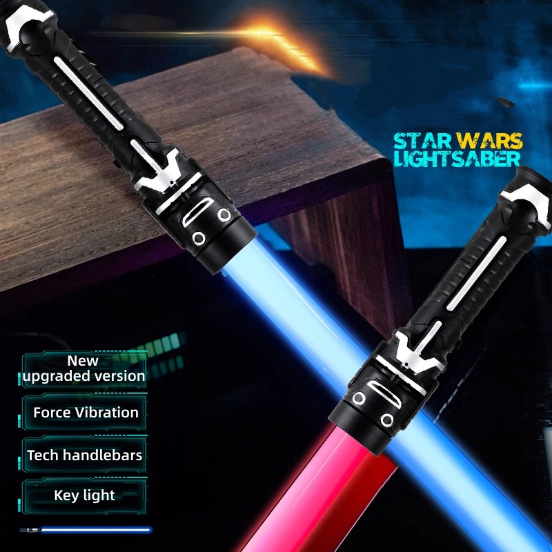 Upgraded Laser Sword With Led Expandable Telescopic Light Swords Set ...