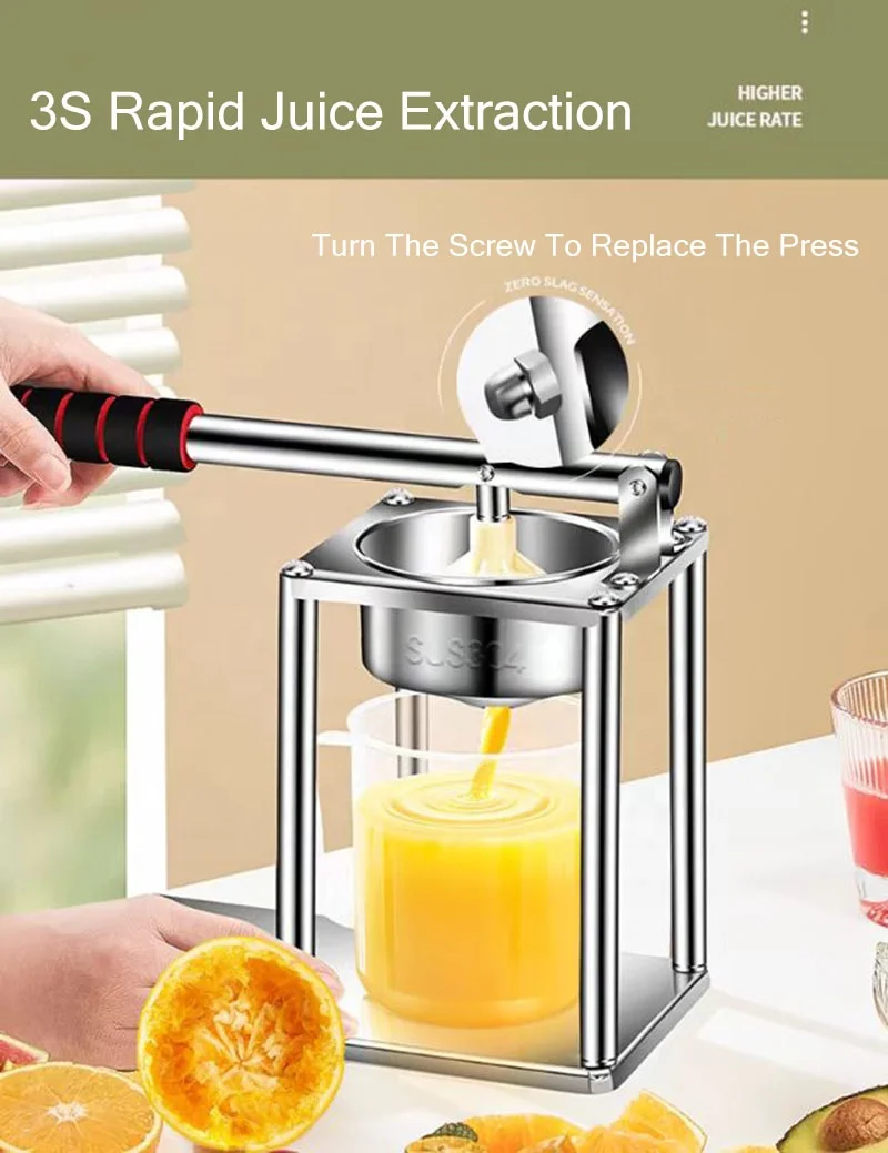 Hand Press Pro Juicer Machine Hand Press Juicer Machine Efficient