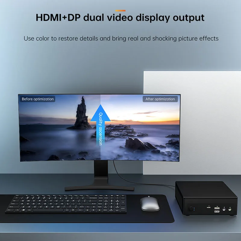 11th Gen Generation Mini Pc I7 1165G7 I5 I3 Desktop Computer 8GB 16GB 32GB RAM SSD Intel Core OEM ODM Mini Pc