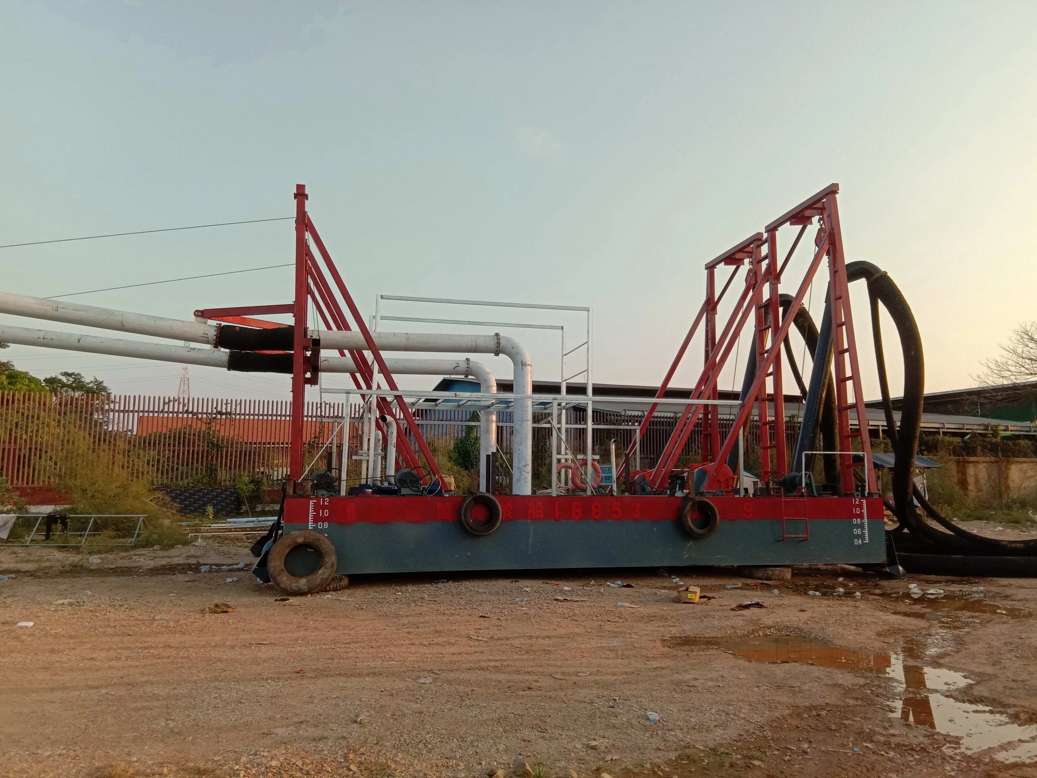 Small River Sand Dredging Machine Low Price Sand Dredger