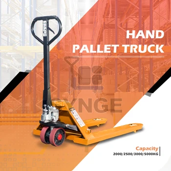 SYNGE Economic Transpalet Hydraulic Hand Pallet Truck 1.5ton for Lower Price