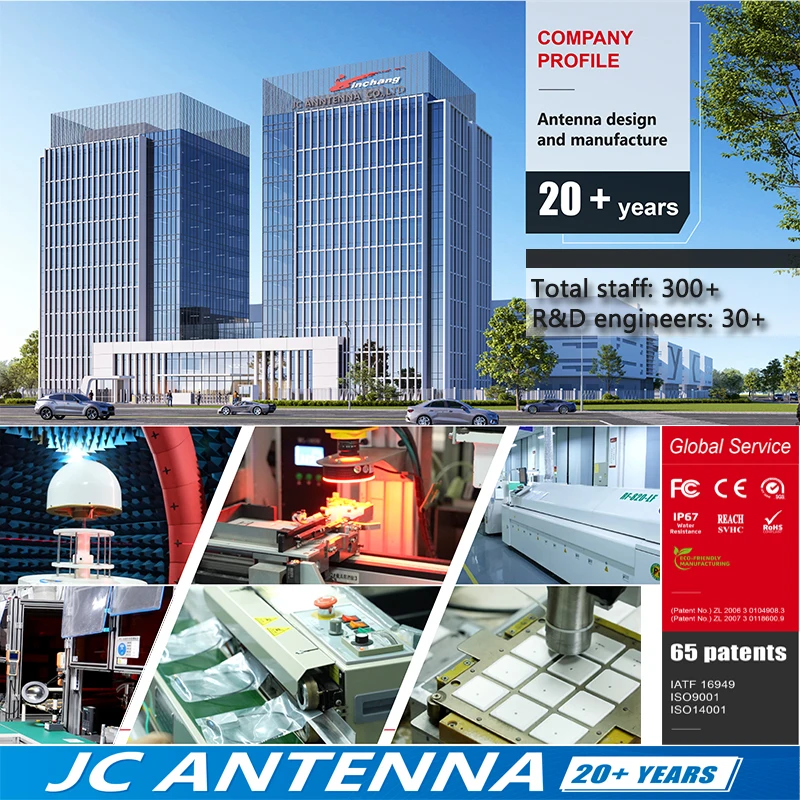 JCA228F Customization GPS RTK Surveying Antenna Full Band L1 L2 L5 Gps Glonass Beidou Galileo High Precision GNSS Antenna