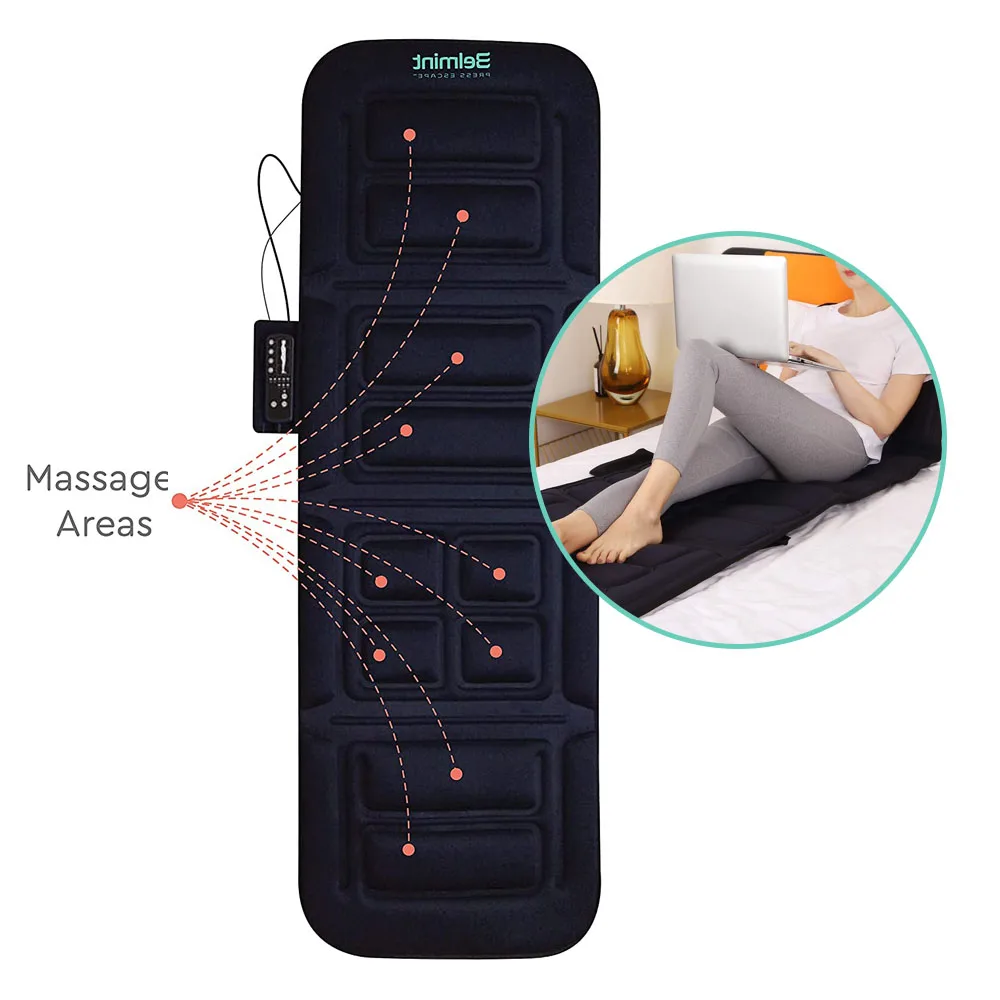 Adult Vibrator Foldable Thai Full Body Massageing Mattress With Heating