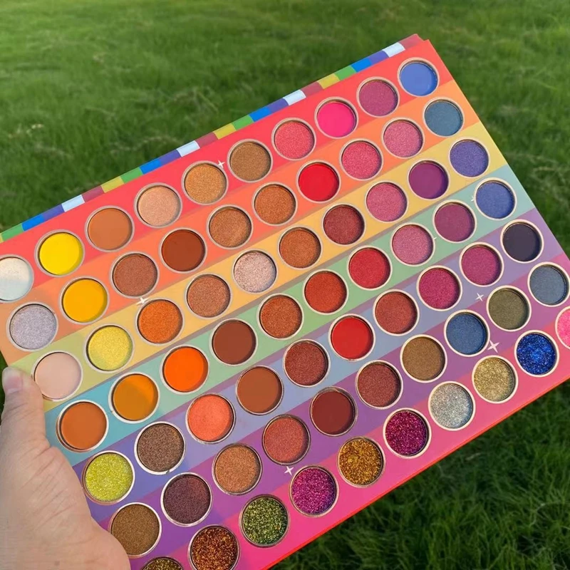 Popular 70 Color Matte Eyeshadow Colorful Waterproof Eyeshadow Palette ...