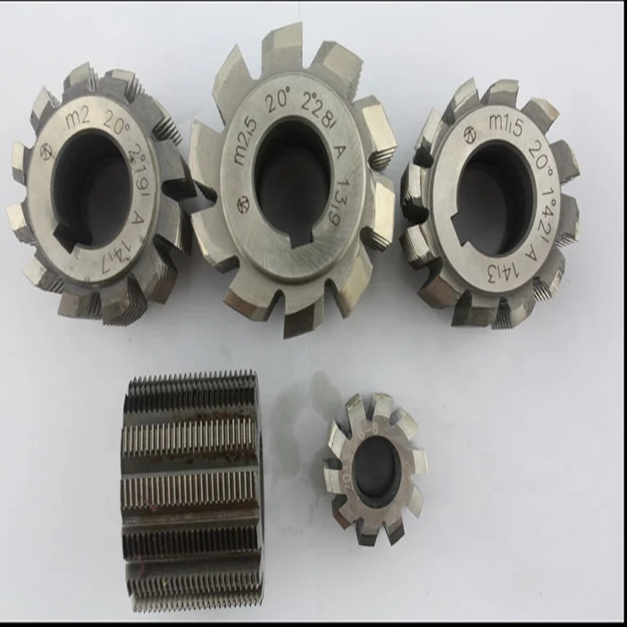 HSS Module 10 Gear Hobbing Cutter for Involute Flank Form Factory Price