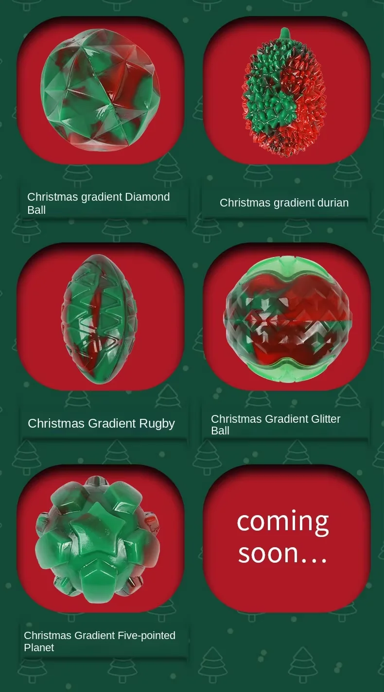 New Christmas Dog Toys Since Hi Teeth Teeth Teeth Sound Toys Toys for Christmas Gifts factory