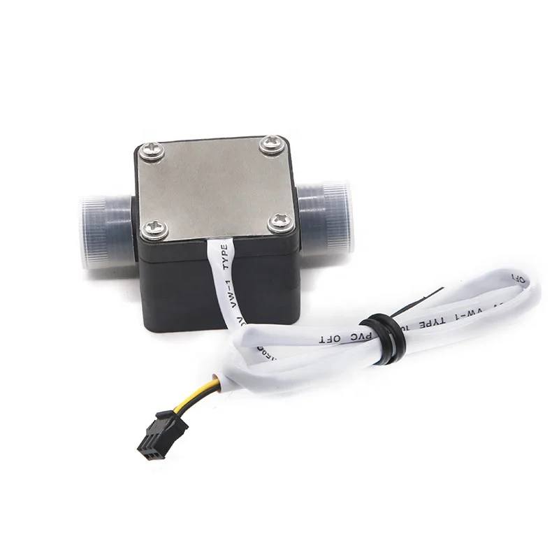 High Accuracy PPS Gear Flowmeter Manufacturer OEM Liquid Flow Meter for LPG Fuel Car Washer Water Sensor 24VDC 0.5-20L/min