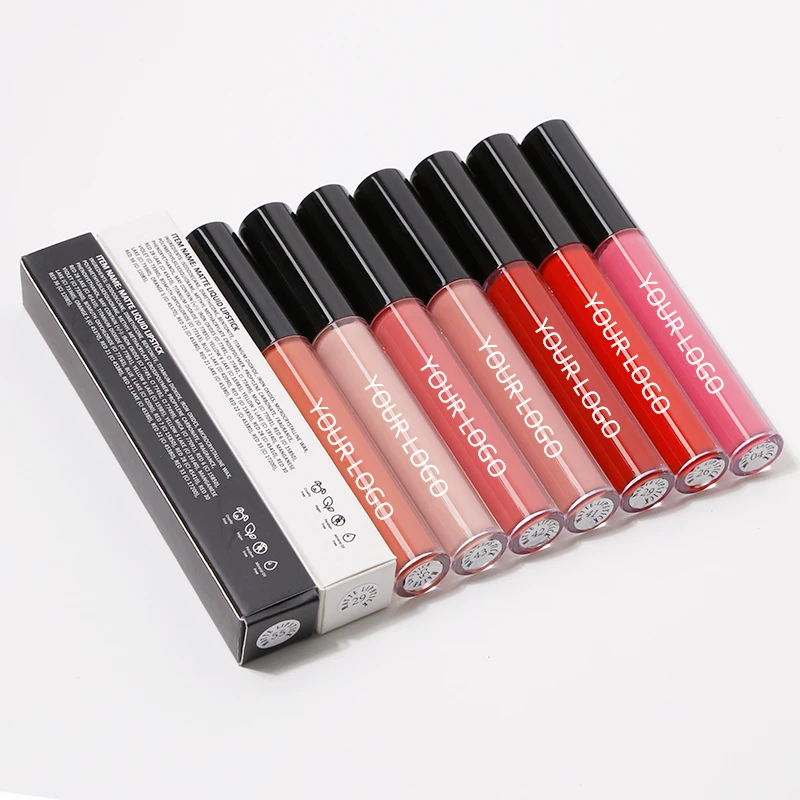 
 Индивидуальный макияж L02, Сделайте свою собственную водостойкую матовую помаду, фирменная жидкая помада  