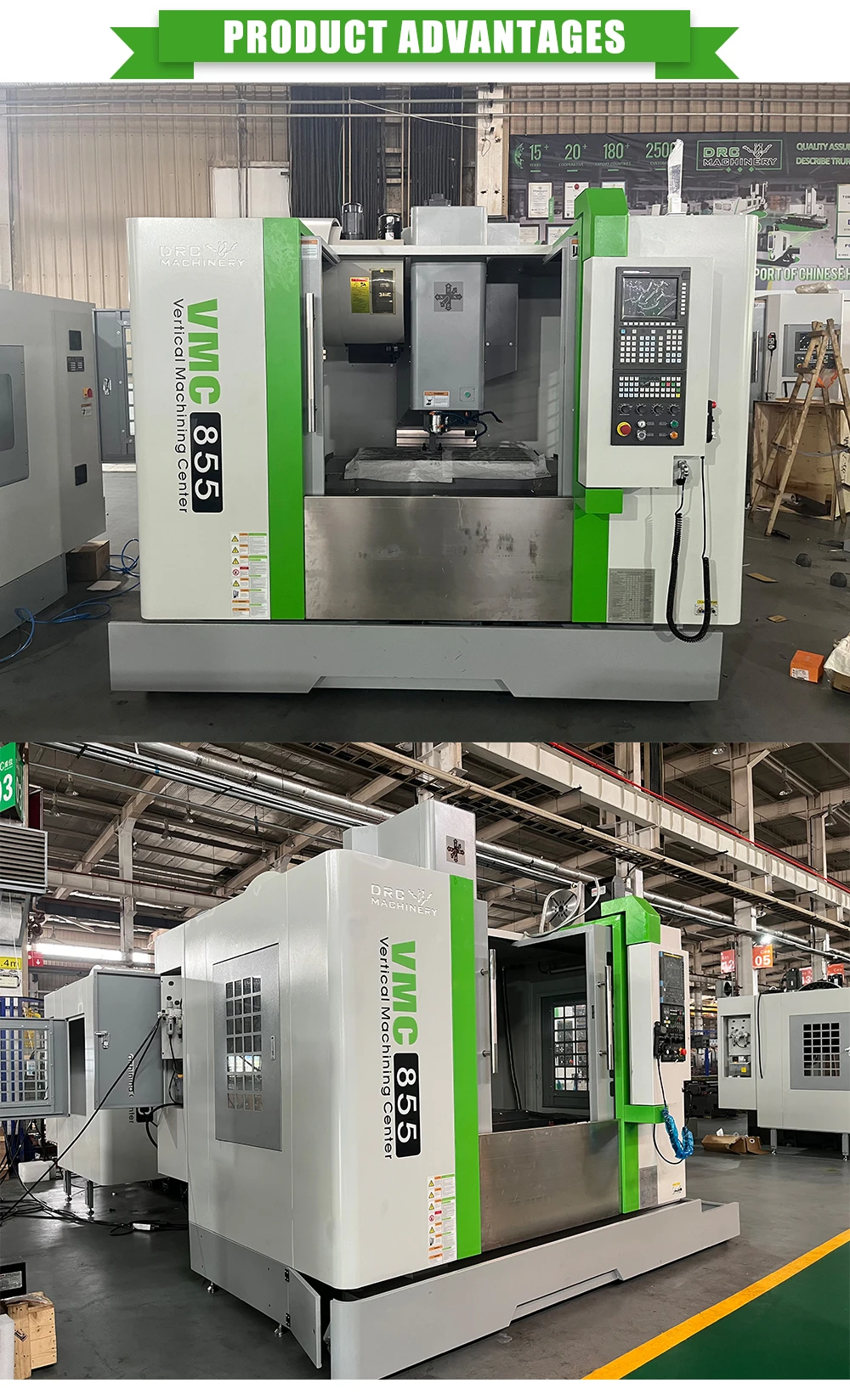 Hot Selling Cnc Milling Machine Center Linear Guideway Vmc855 Buy 3/4/5axis Cnc Vertical