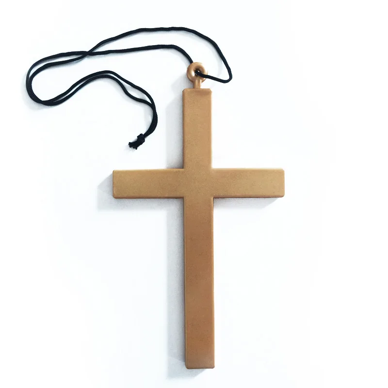 large cross necklace fancy dress