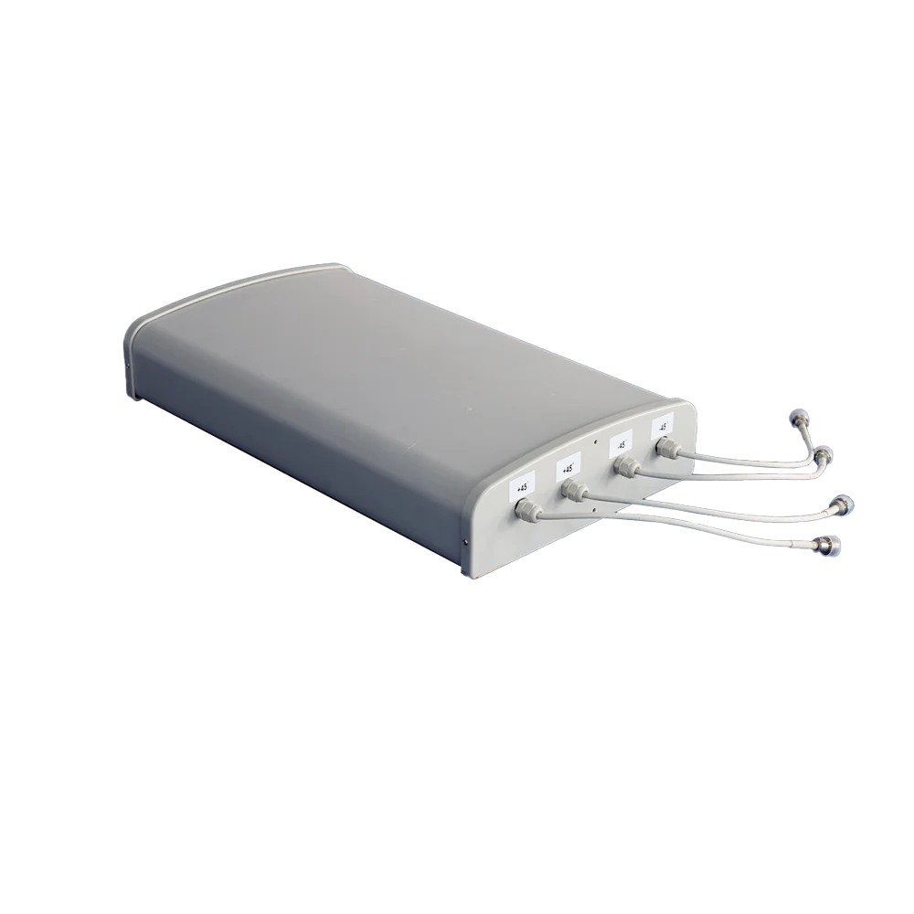 16dBi Gain 1710-2690 & 4800-5000MHz 4-Port Multi-Band Shaped Beam Antenna for 4G/5G Base Station