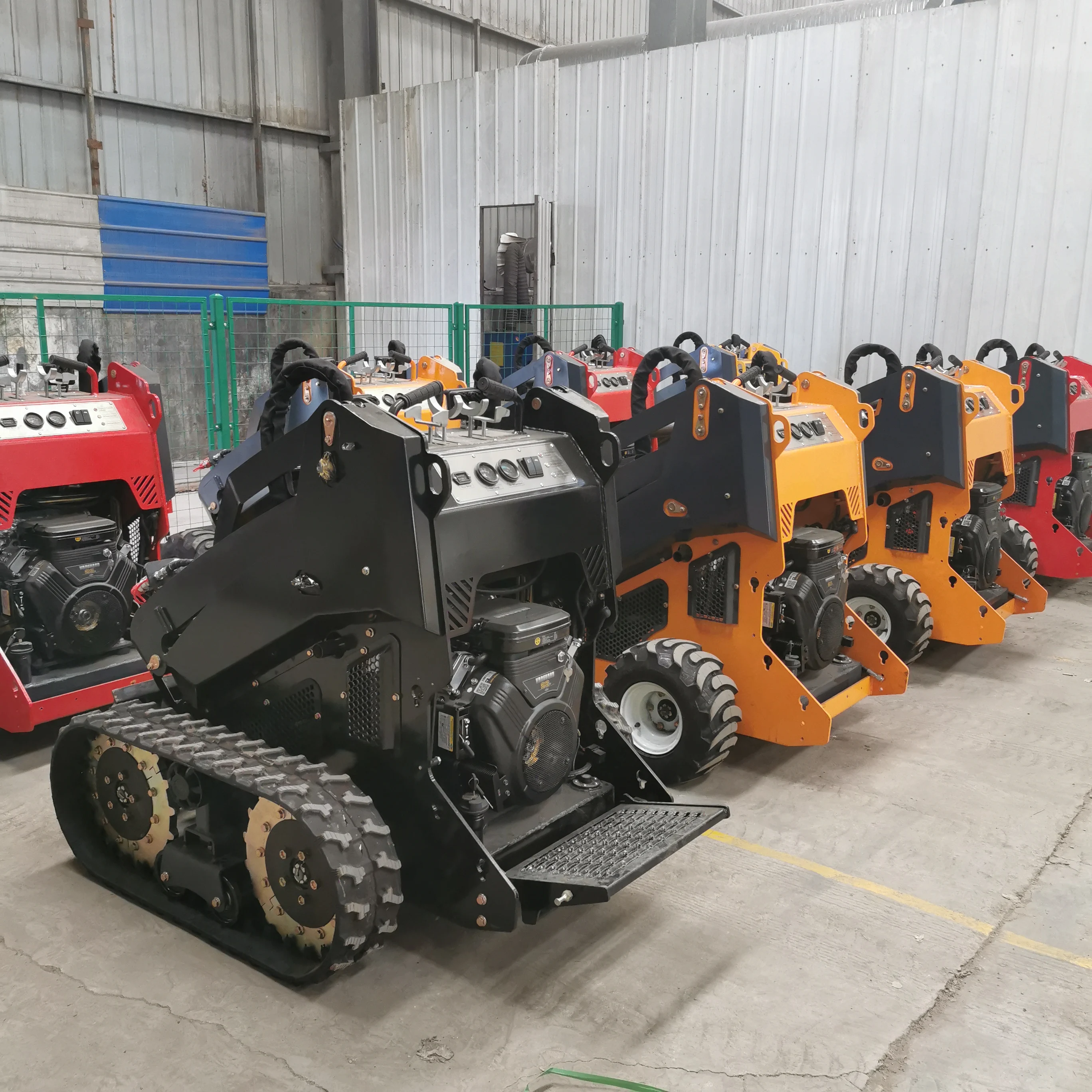 Multifunctional Mini Skid Steer Loader/mini Loader With Attachments ...