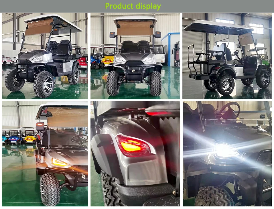 Factory Price Customized Luxury Zone Electric Golf Cart Club Car 2 4 6