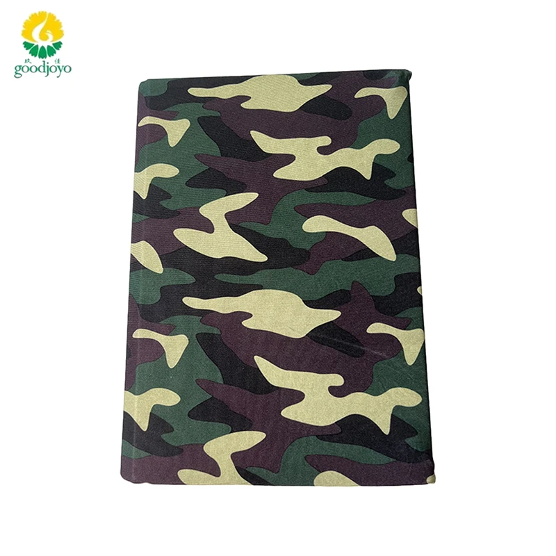 Direct Deal A4 Stretch Elastic Soft Camo Color Book Cover Fabric Swatch Book for Boys