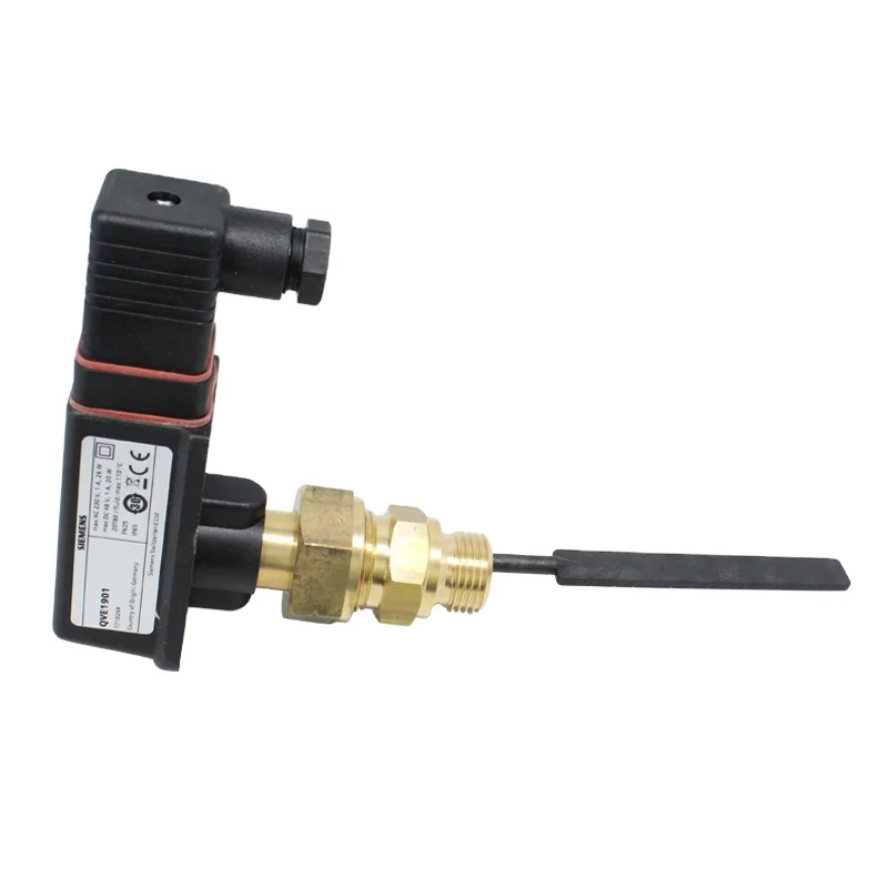 SIEMENS QVE1901 Brass Flow Monitor Switch for Hydraulic Systems Liquid HVAC Plants Refrigeration Heating Plants PN25 Use