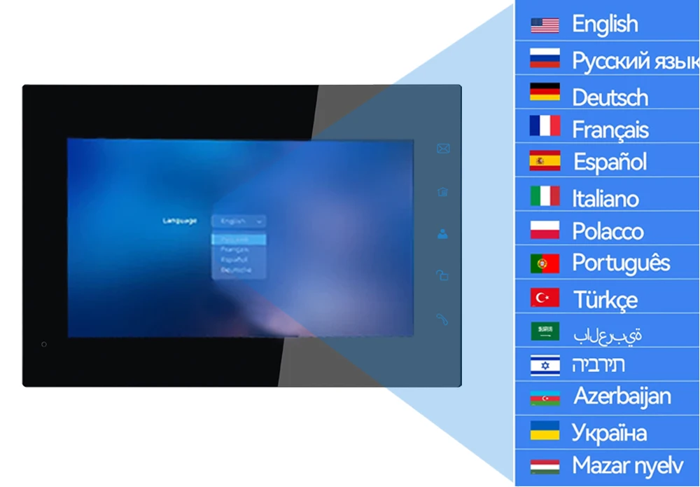 Ioip Tcpip Interphone Poe Door Intercoms and Unlock System Appartement Phone ...