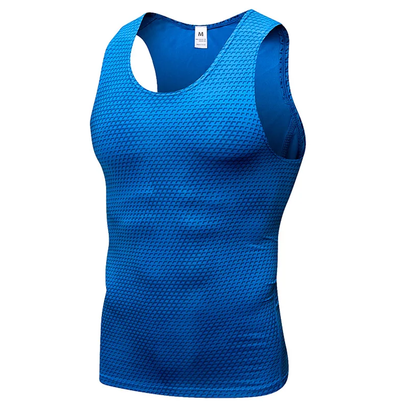 Dry Fit Fitness Vest Singlet Sportswear Workout Muscle Gym Male Tank Tops