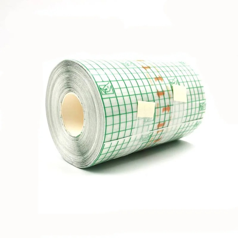 Free sample waterproof Tattoo Aftercare bandage transparent film fixed tape PU film dressing roll