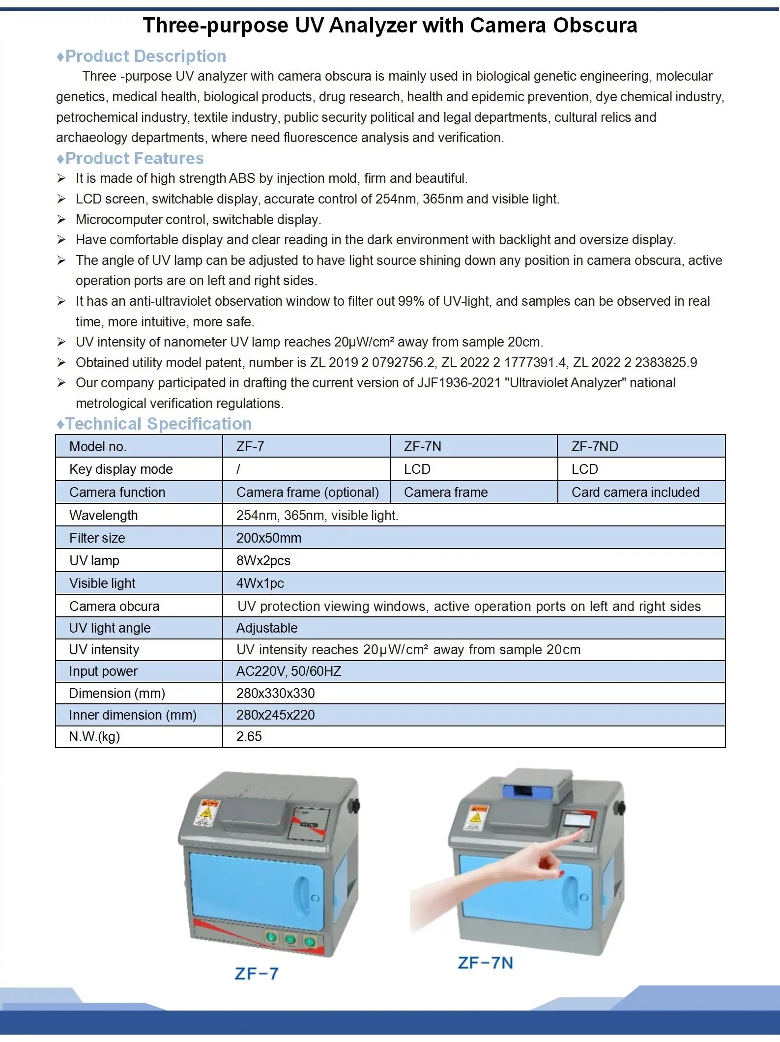 Blackbox.aik UV Analyzer - Dark Box for Precise Measurements