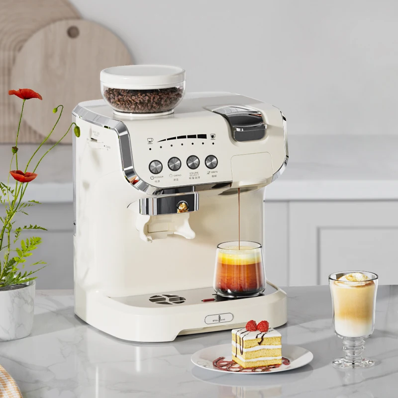 Foshan Shunde Stelang Ese Pod Espresso Coffee Machine 6 in 1 All in One Coffee Maker Foshan Shunde Stelang Ese Pod Espresso Coffee Machine 6 in 1 All in One Coffee Maker