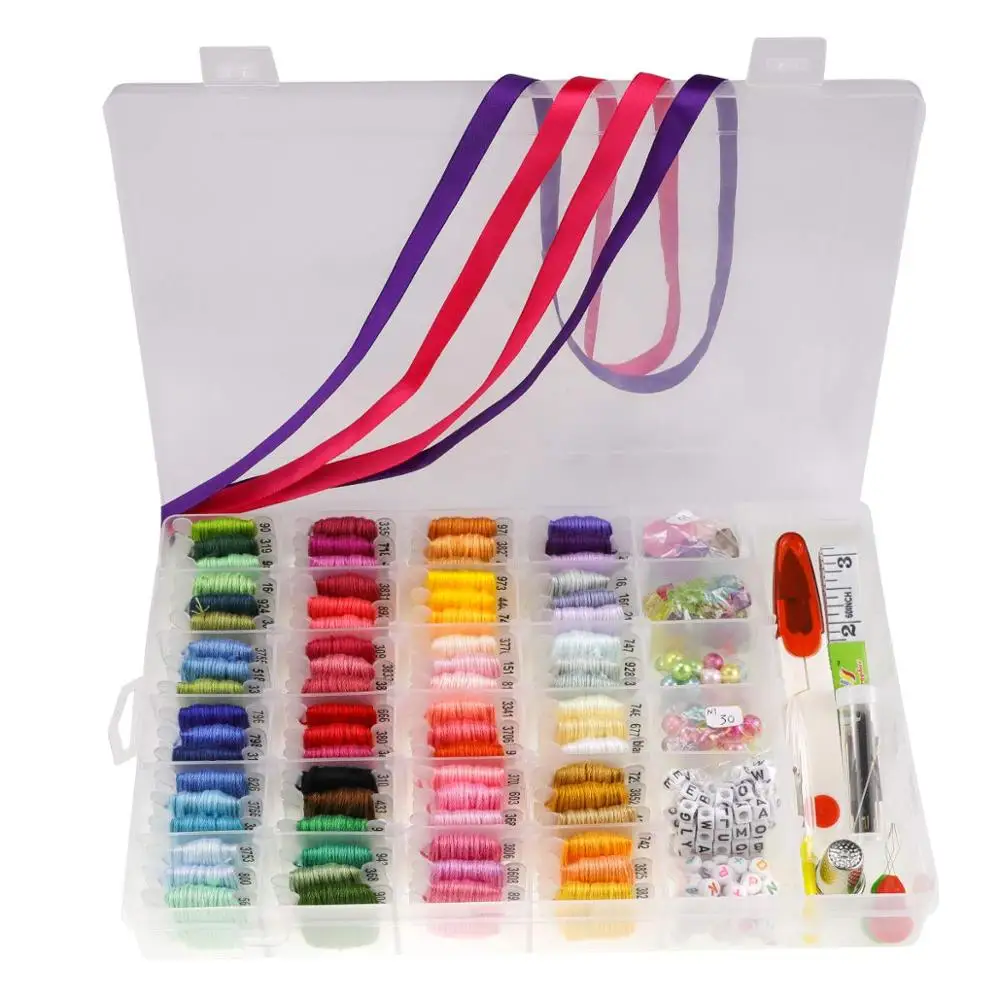 78Pcs Embroidery Floss Kit Embroidery Thread Floss Set & Floss