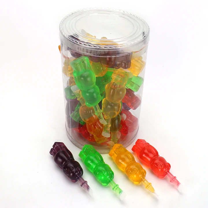 sucking jelly candy