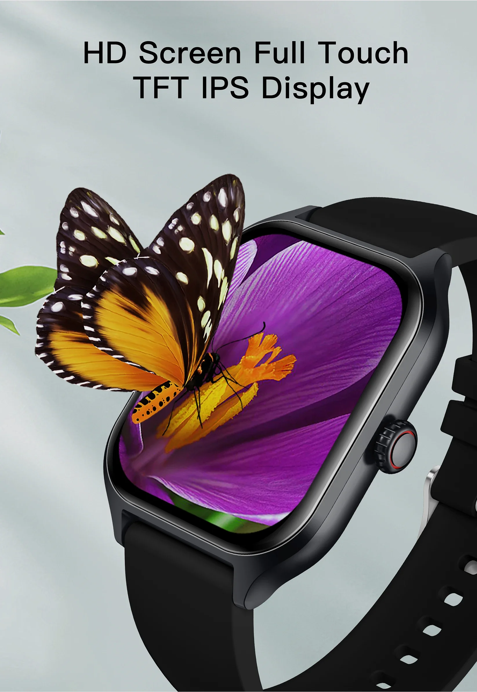 For F23C Fashion Smart Watch 260mAh Capacity Extra Long Standby Supports Blood Oxygen Bl aperçu 6