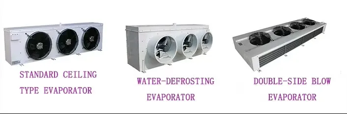 Quick freezer temperature control devicev Slaughterhouse cold storage roof air cooler