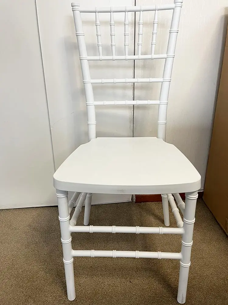 White Resin Chiavari Chair Bjflamingo Chiavari Chair Designed For