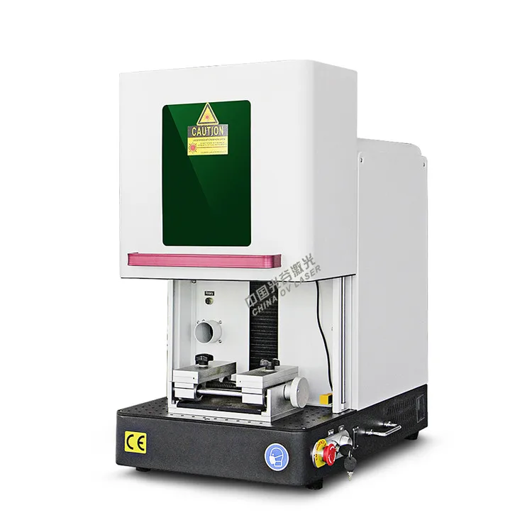 Fiber Laser Jewelry Engraving Cutting Machine 50w 100w Gold Name Necklace Ring Engraving Machine