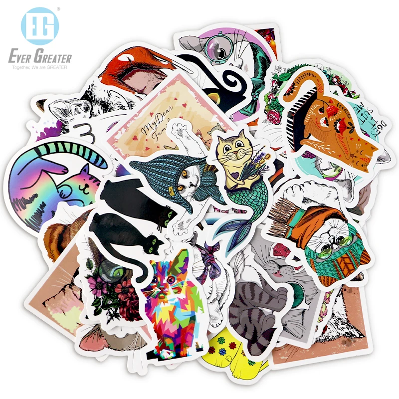 Изготовленный на заказ OEM винил Die Cut Водонепроницаемая Автомобильная наклейка для кузова