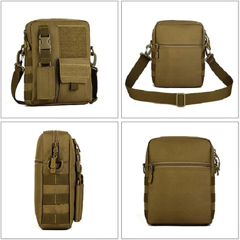 Factory Direct Sales Small Tactical Bag Casual Canvas Tactical Messenger Bag Good Quality Tactical Shoulder Bag