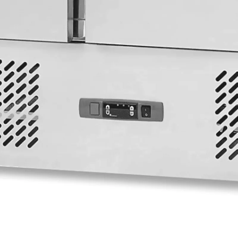 Linkrich High Quality Cooling Chiller Single Temperature Style Freezer Refrigerator for Bars Salads for Hotels and Restaurants