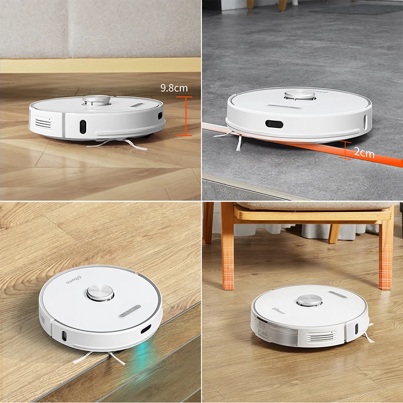 New Arrival Ultenic T10 Automatic Robot Cleaner Self Empty Vacuum Mop 2in1 2700pa Suction