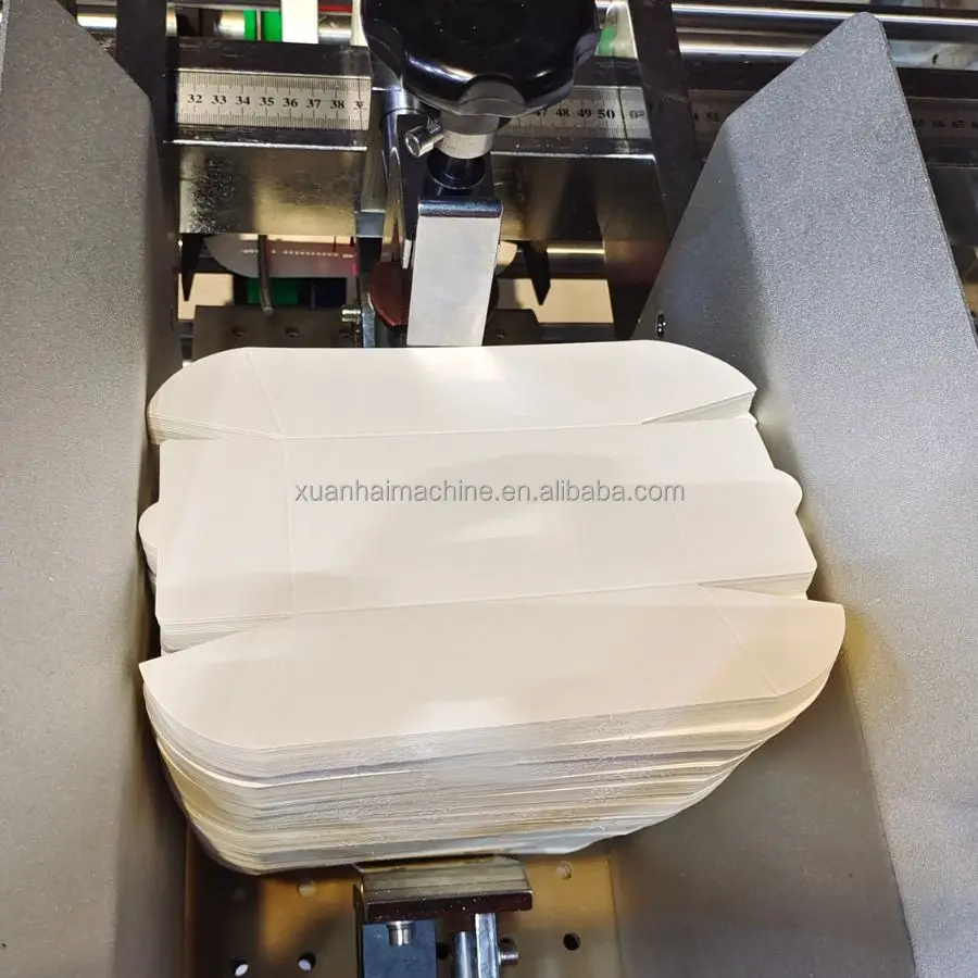 ZF-800Plus Automatic Food Lunch Carton Erecting Forming Machine