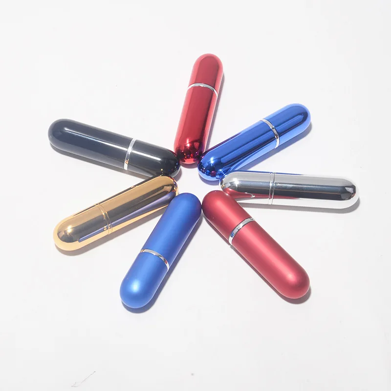 Wholesale 18-Tooth Tip Anodized Aluminum Perfume Sub-Bottling Durable Liquid Spray for Skin Care Products Screw Cap