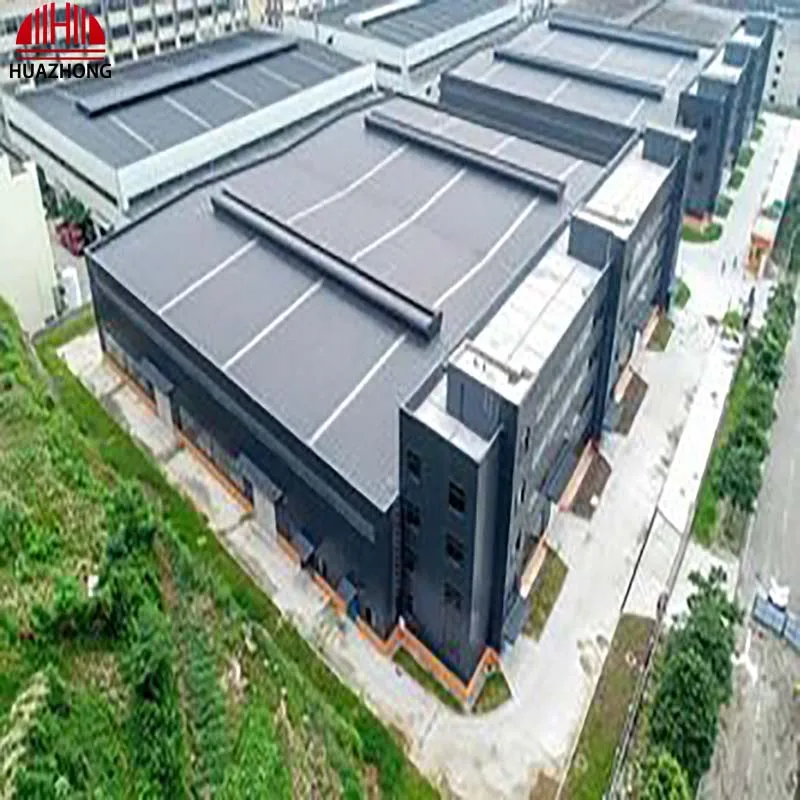 Heavy-Duty Prefabricated Steel Warehouse Workshop Customizable Steel Construction Building Welding Cutting Bending Processing