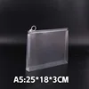 A5 Clear 3D File Bag